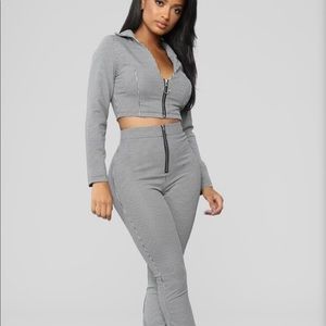 Fashion Nova checkered set